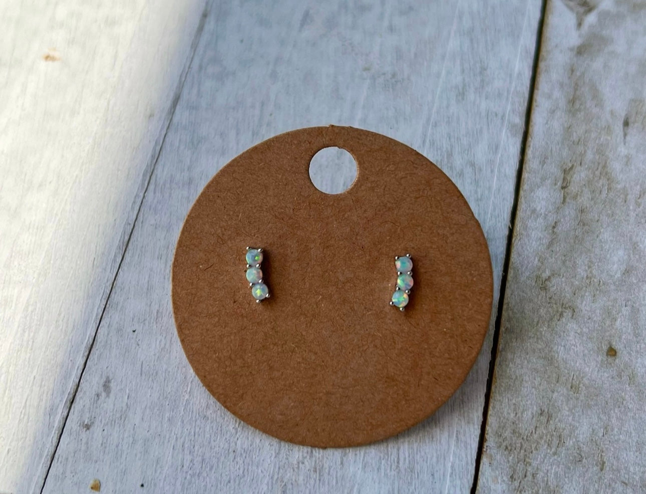 Stardust Opal Earrings