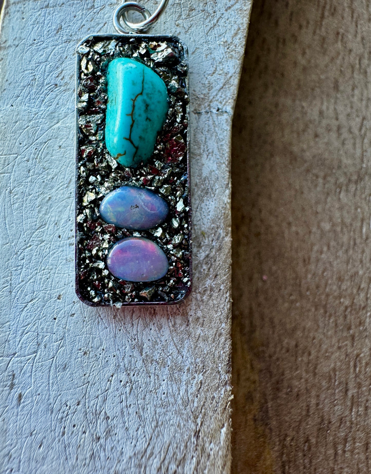 Turquoise & Opal Necklace