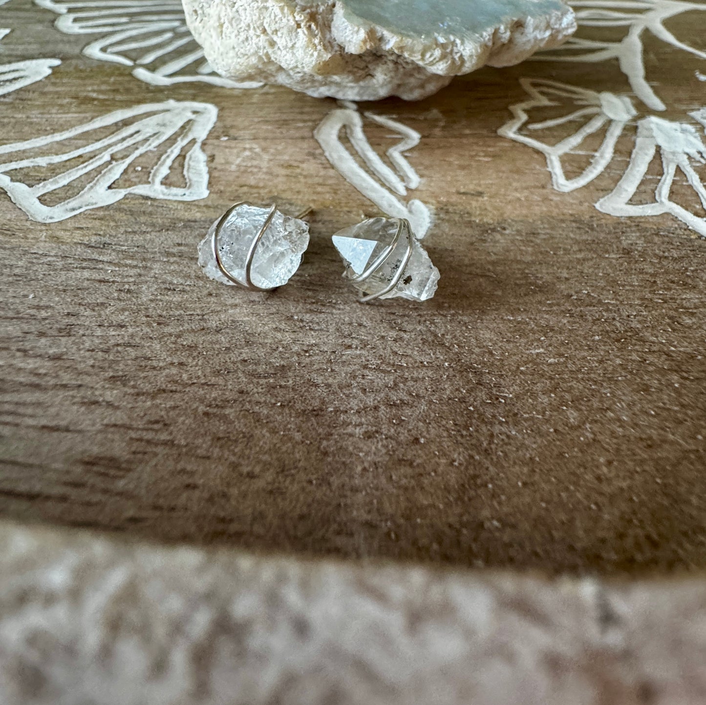 Herkimer Diamond Earrings