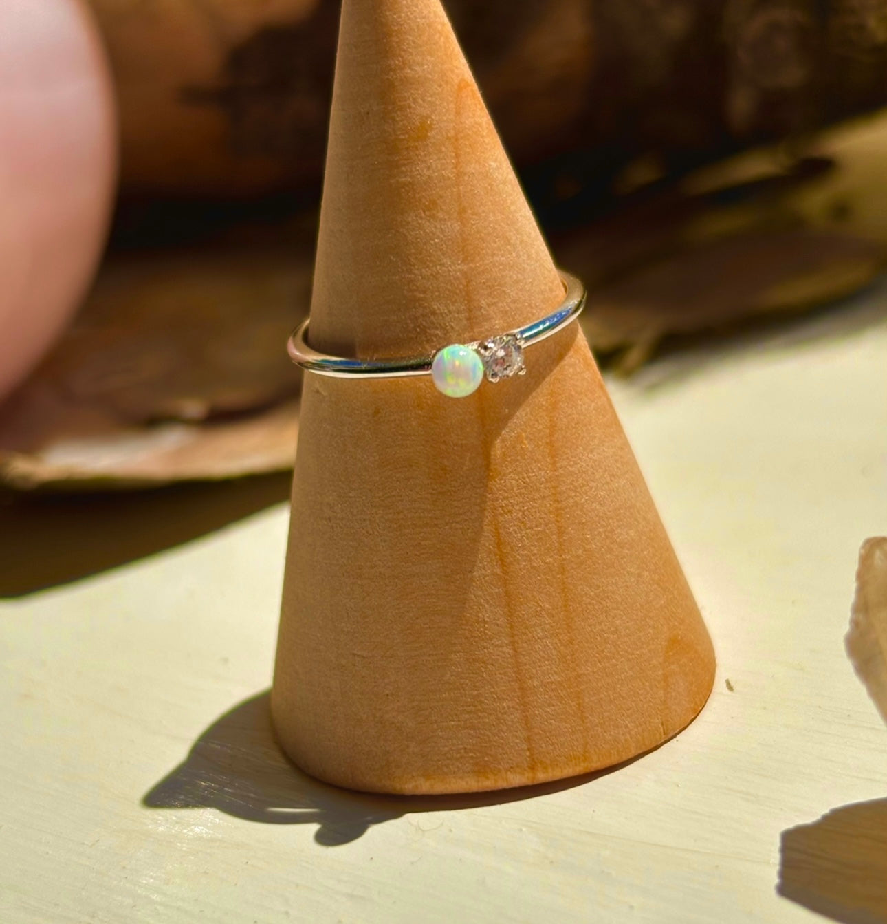 Cassiopeia Opal Ring