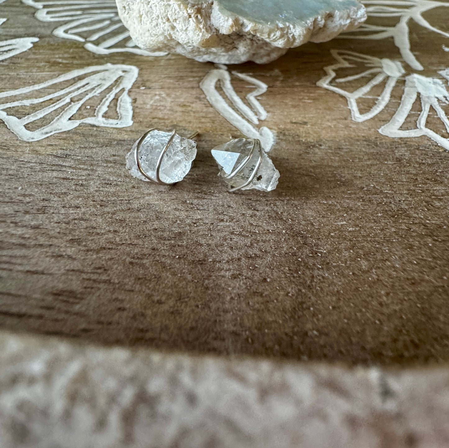 Herkimer Diamond Earrings