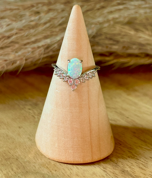 Aurora Opal Ring