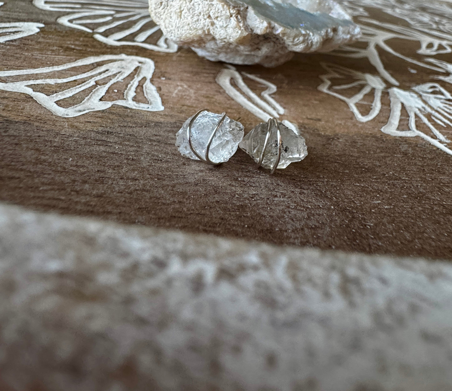 Herkimer Diamond Earrings